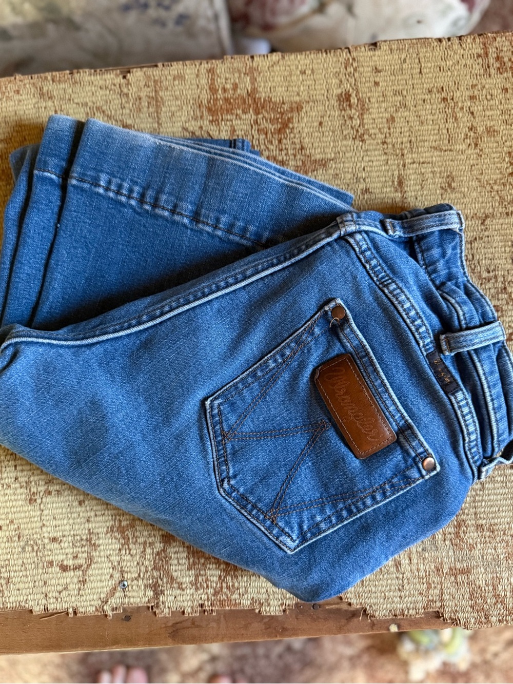 Wrangler High Rise Trouser Jeans